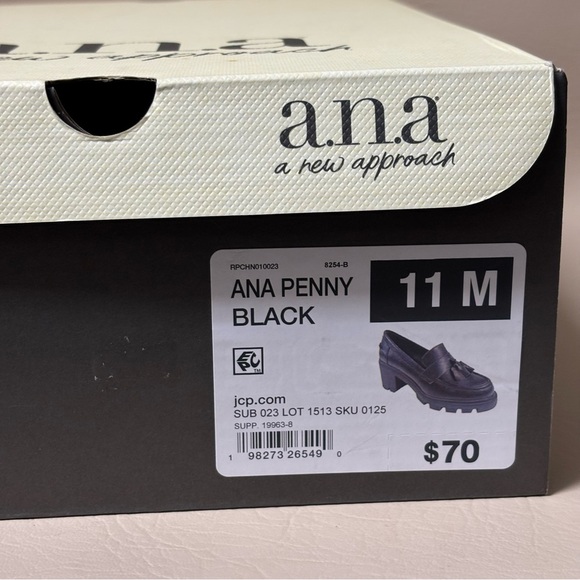 a.n.a Womens Penny Loafers Size 11M New - Picture 8 of 8
